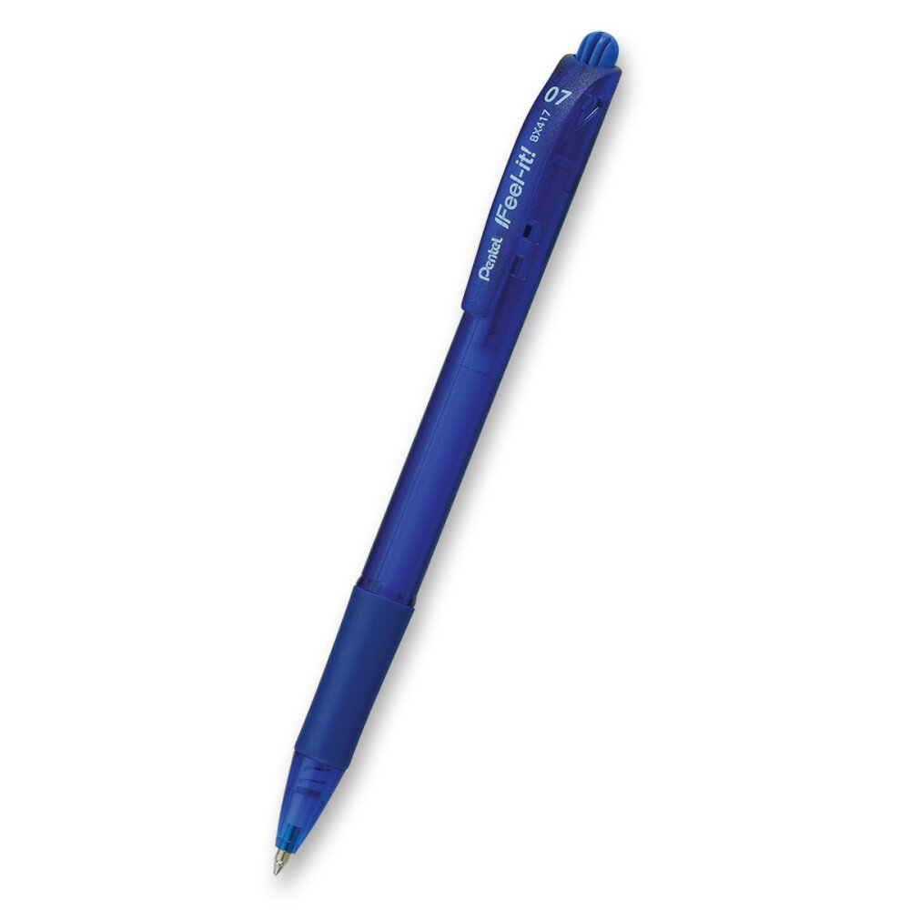 Pero kuličkové Pentel BX 417 modrá